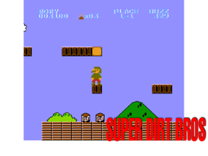 Super Dirt Bros (SMB1 Hack) Cover